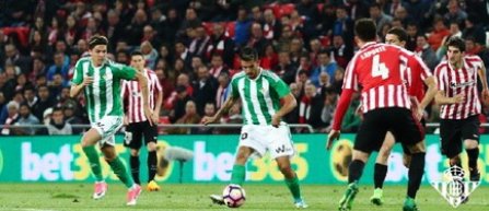 Betis Sevilla a fost învinsă de Athletic Bilbao, scor 2-1, în La Liga. Toşca nu a făcut parte din lot